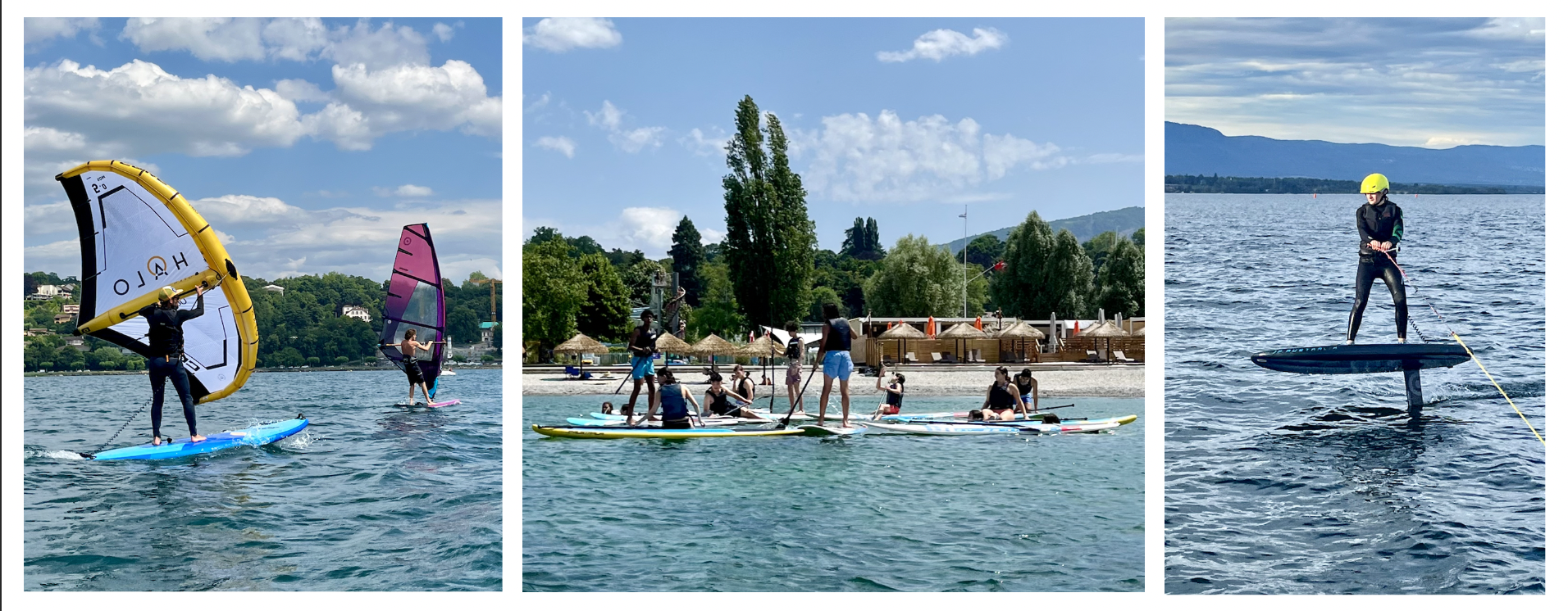 Stage multi surf aquatique