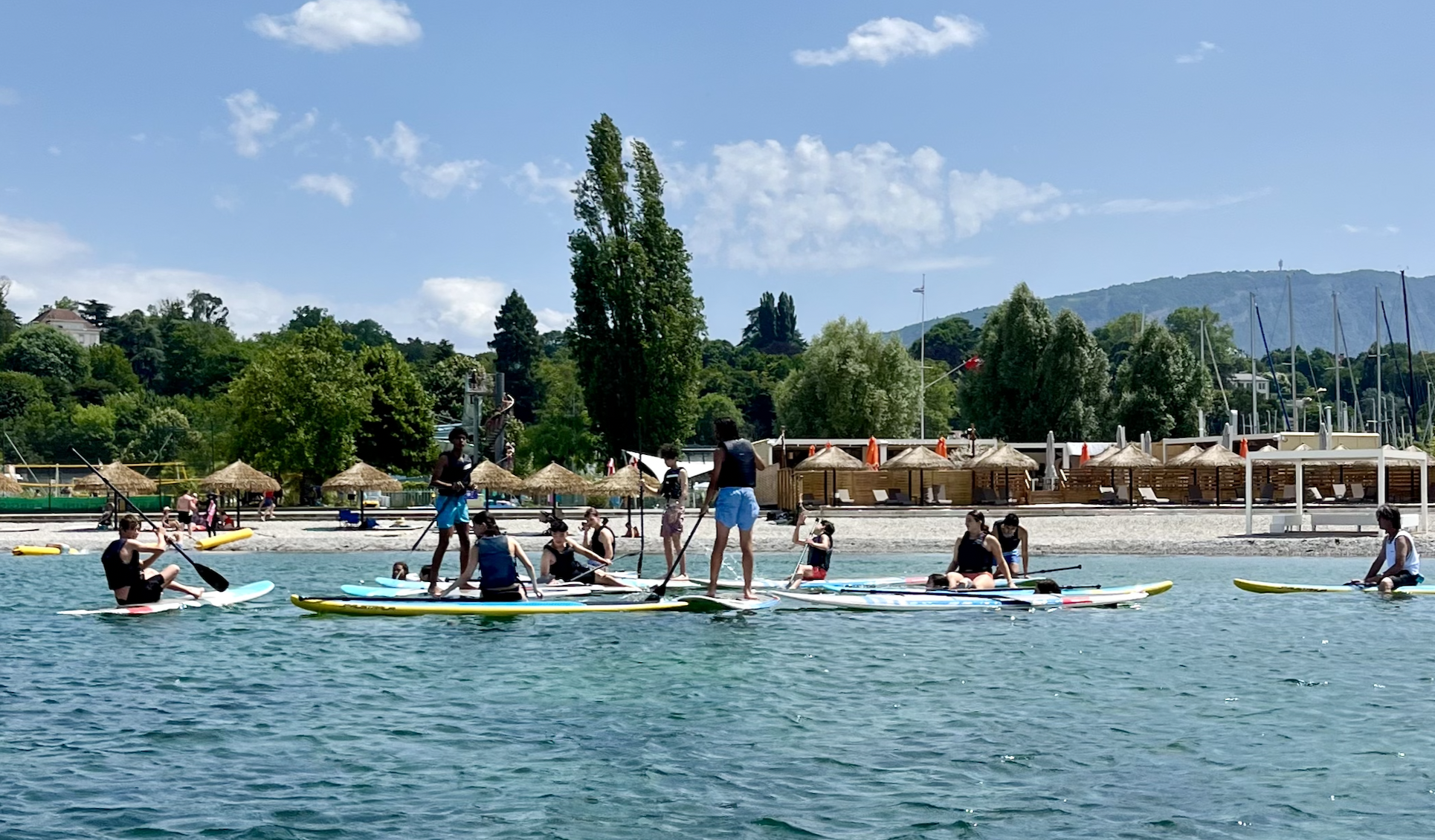 Stage de stand up paddle