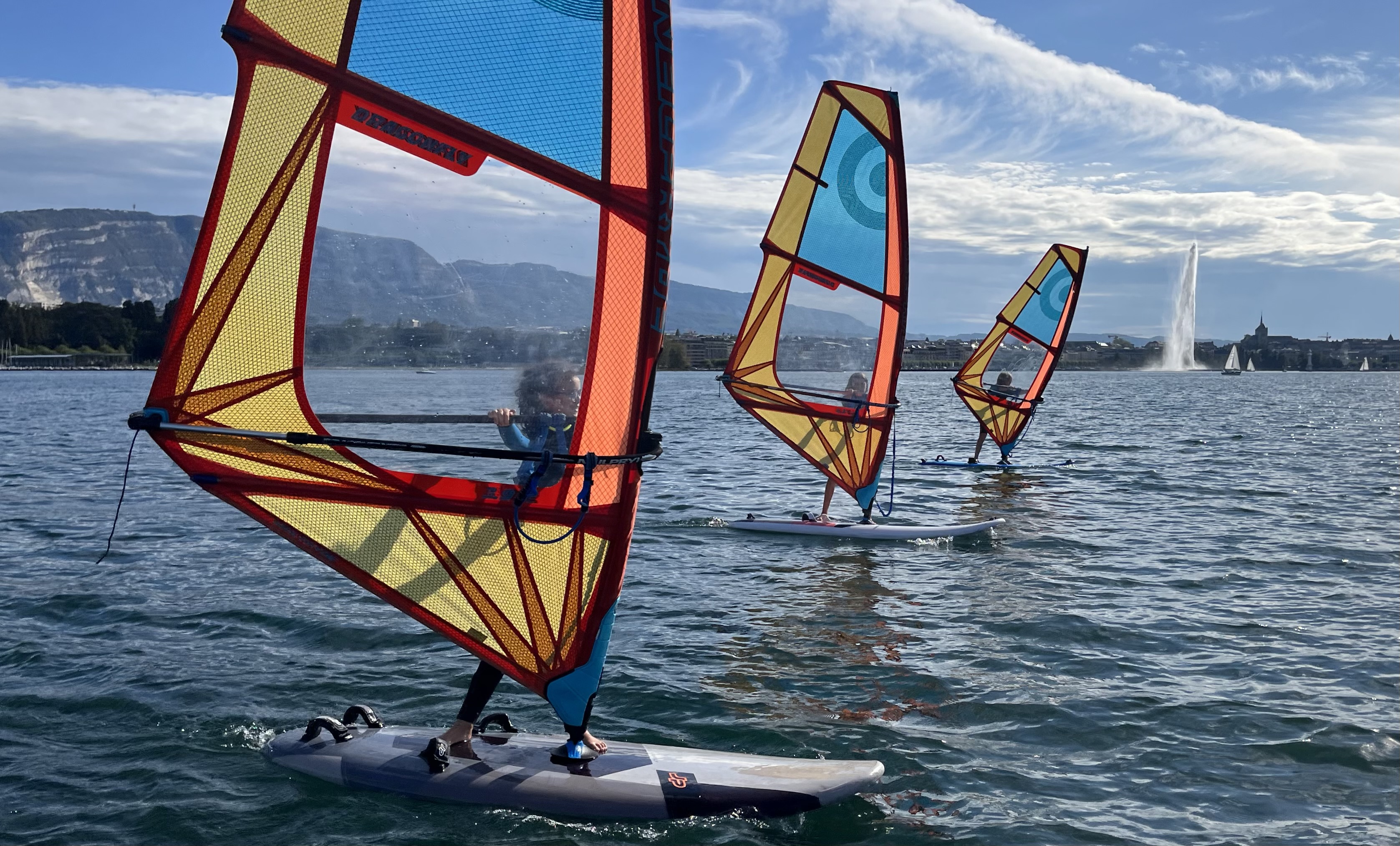 Stage de planche à voile